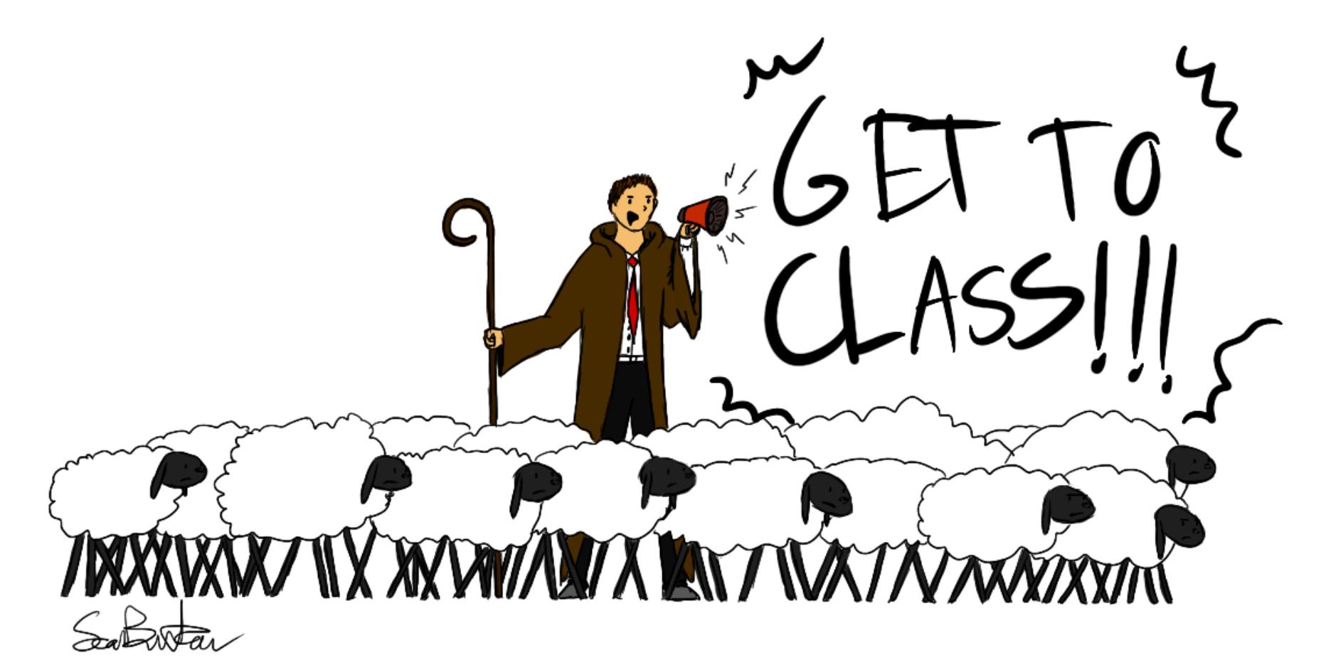 Staff Editorial: Administration tries to keep kids in class