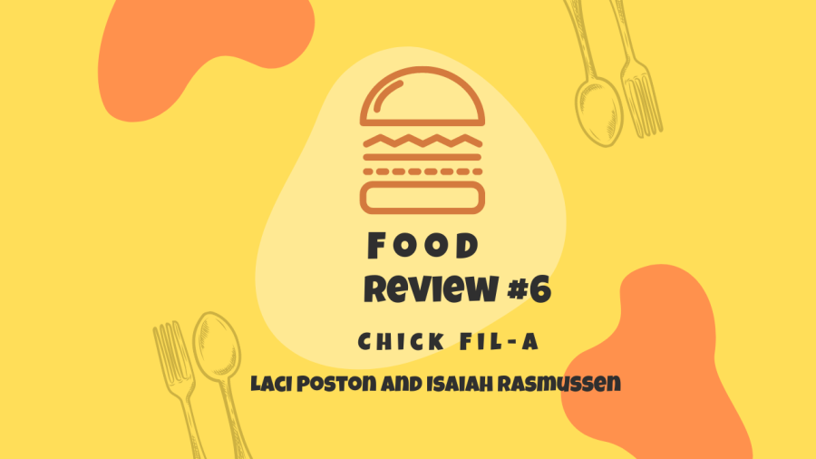 Laci Poston and Isaiah Rasmussen enjoy a Chick-fil-A sandwich and fries. Episode 6