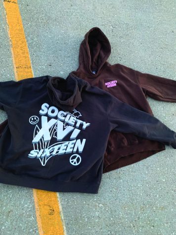Society 16 currently features two hoodies on the website.