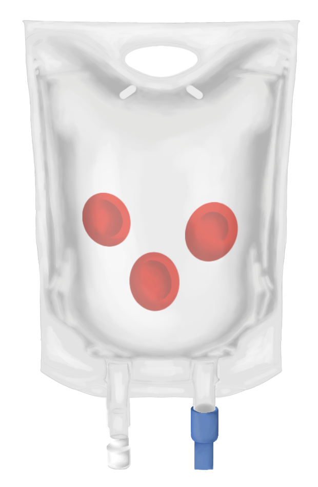 Artist Statement: Drawing this photo was fairly easy. I needed to look at a reference photo for what an IV bag actually looked like and I just went off of that and added red blood cells to signify the blood in the blood supply.
