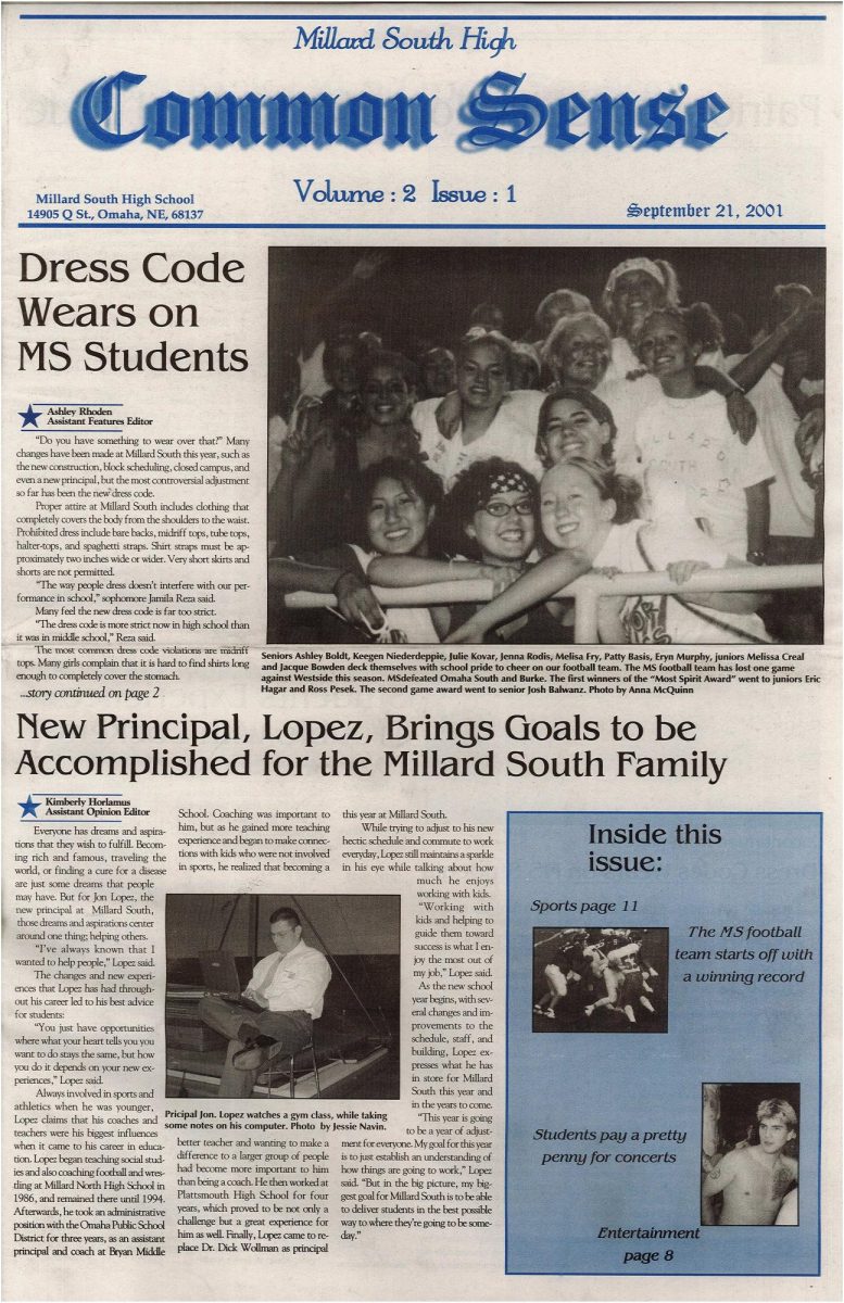 Vol. 2 Issue 1 Sept. 21, 2001