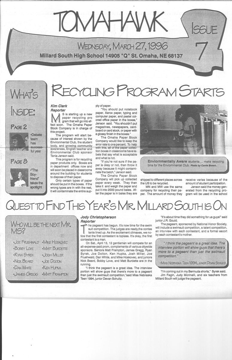 Vol. 46 Issue 7 March 27, 1996