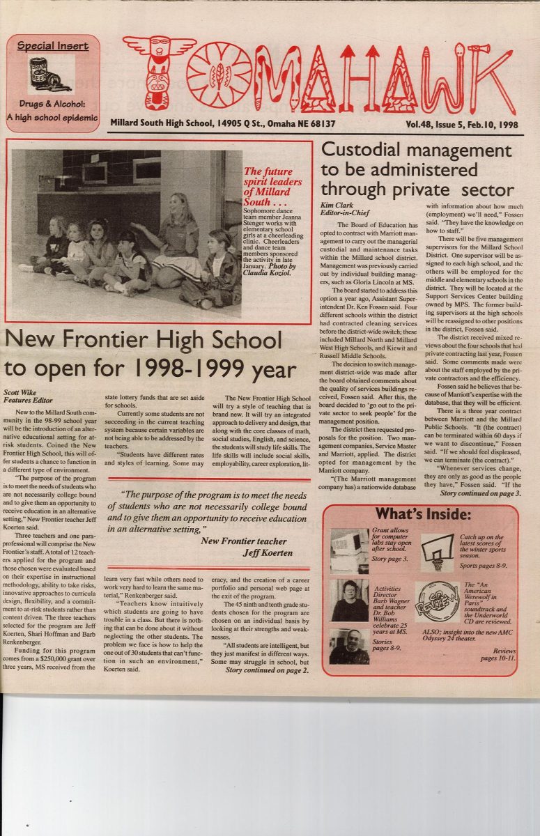 Tomahawk Vol. 48 Issue 5 Feb. 10, 1998