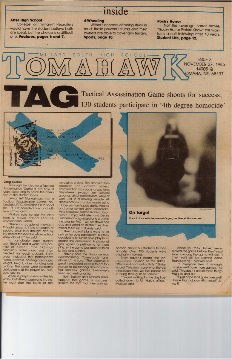 Issue 3 Nov. 27, 1985