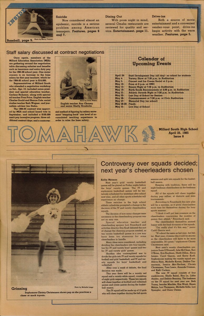Issue 8 April 25, 1985