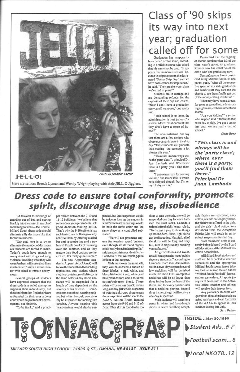 Issue 11 May 30, 1990 Parody Issue