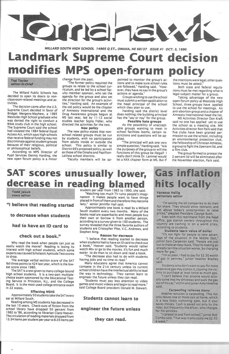 Issue 1 Oct. 3, 1990