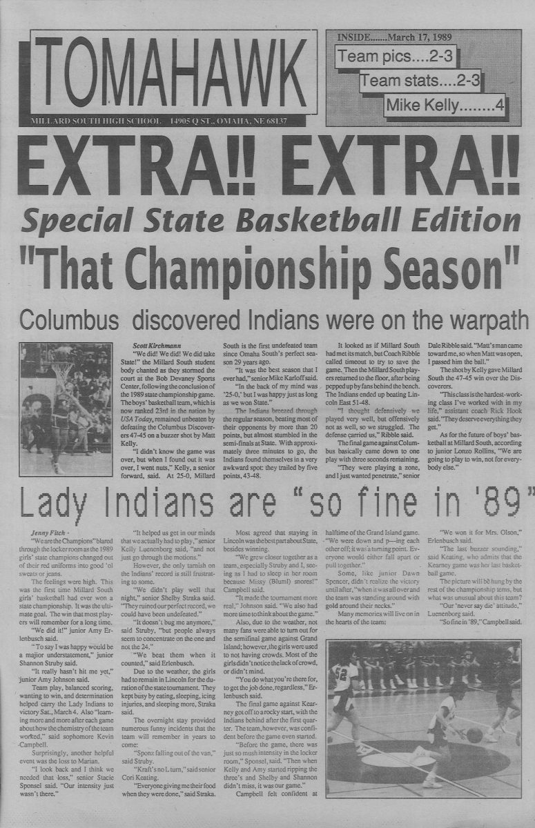 Special State Basketball Edition March 17, 1989