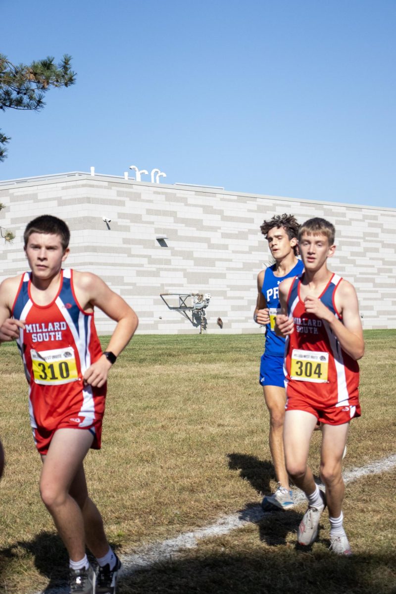 South Boys moving at a constant pace to win.