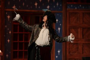 Captain Hook (Jacob Rudloff) talks about his hatred for Peter Pan