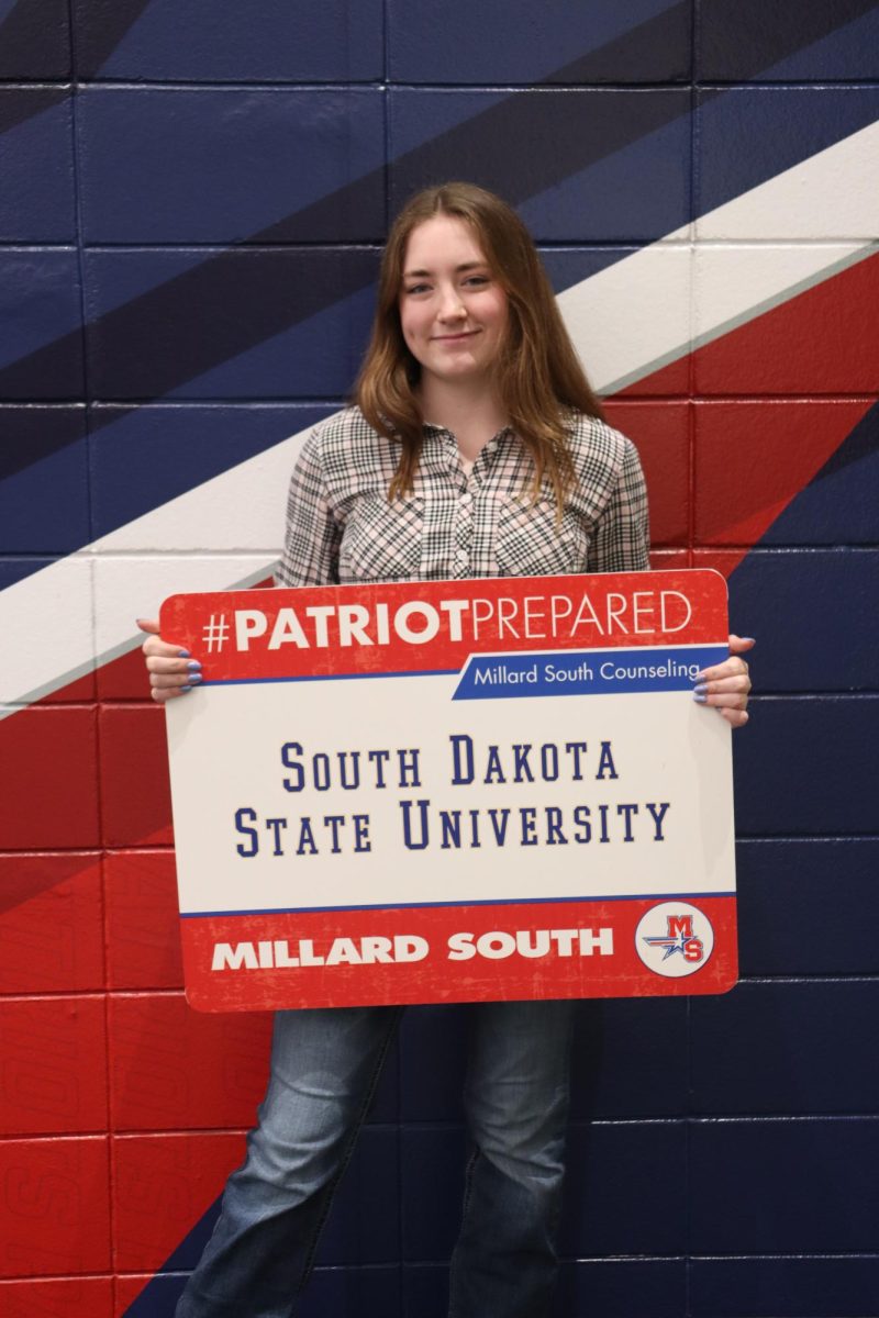 Josilynn Prokupek visited the University of South Dakota.