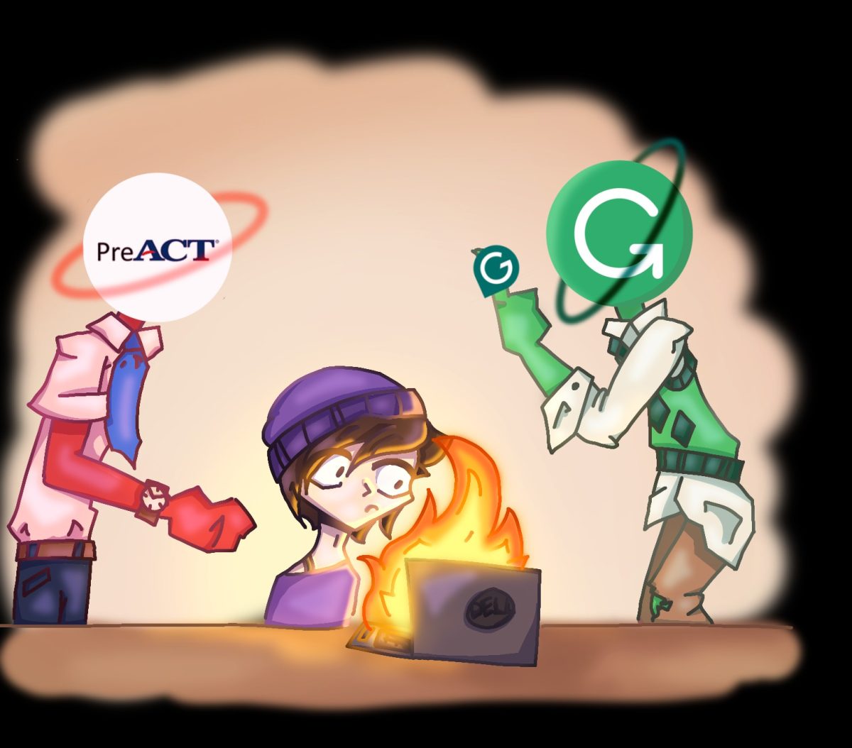Tech troubles tank online ACT testing