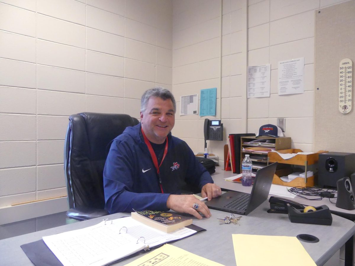 English teacher and softball coach Steve Kerkman retires